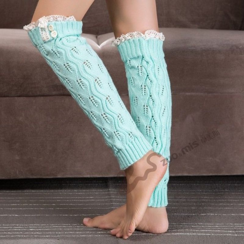 Pletene Čarape Božićne Čipkane Tajice