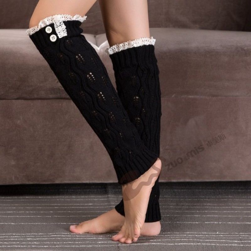 Pletene Čarape Božićne Čipkane Tajice