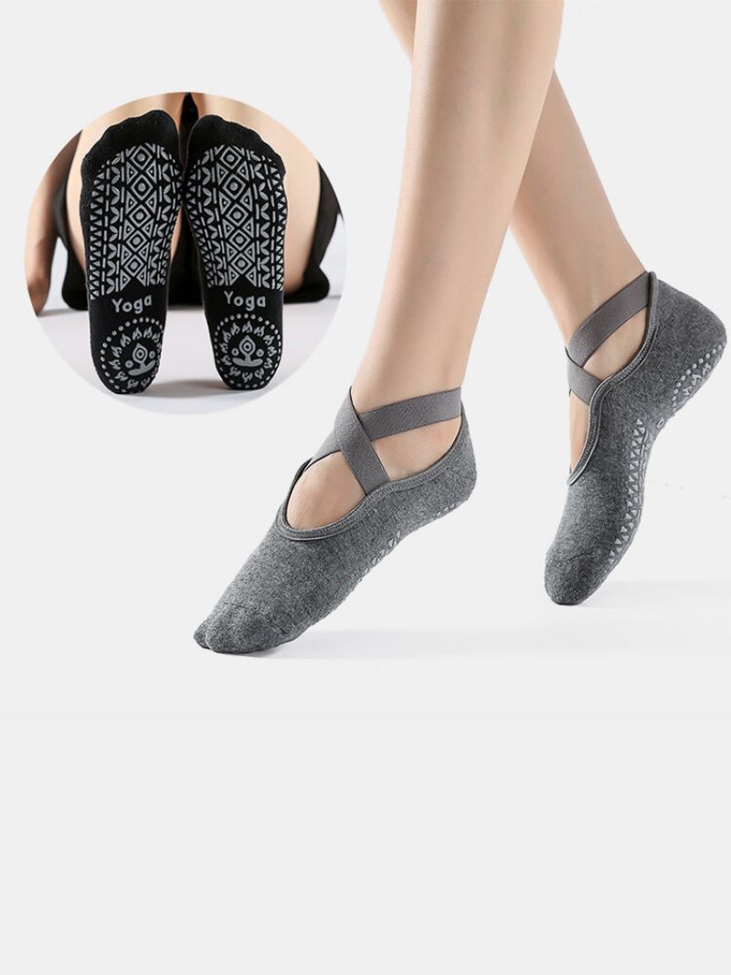 Ženske Pamučne Prozračne Dezodoransne Čarape Za Sportove Na Otvorenom Koje Upijaju Znoj I Neklizajuće Joga