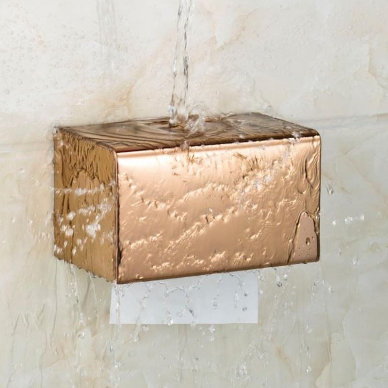 Držač Toaletnog Papira Od Nehrđajućeg Čelika Koji Se Ne Probija Zidna Vodootporna Kutija Za Pohranjivanje Za Kupaonicu Bez Čavala