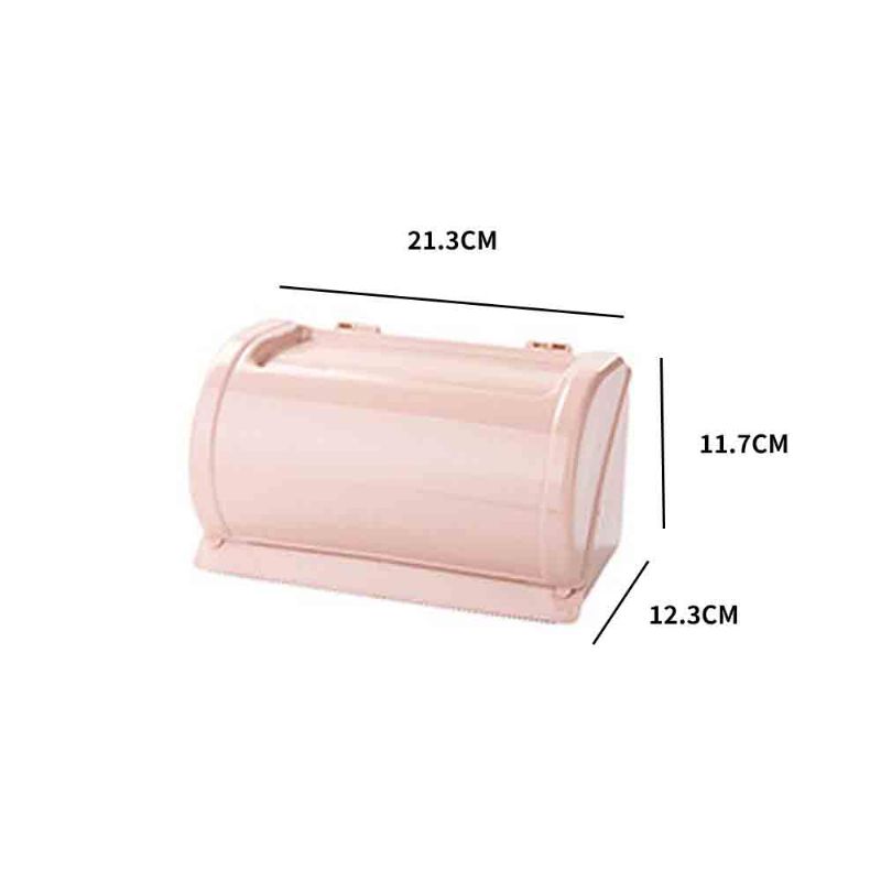 Kutija Za Toaletne Maramice Bez Bušenja Visokokvalitetna Abs Vodootporna Posuda Za Papir U Roli S Dizajnom Utorenog Gornjeg Poklopca