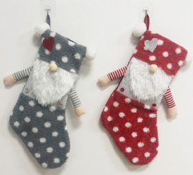 Božićna Dekoracija Čarapa Bezlična Lutka Starac Božićne Čarape Privjesak Za Poklon Vrećicu