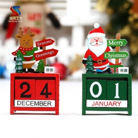 Božićni Kreativni Darovi Drveni Ukrasi Za Kalendare Mali Mini S Datumom