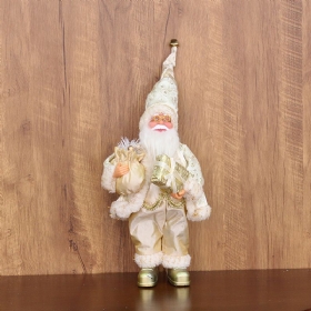Božićni Starac Lutka Ukras Za Prozor 30cm Stojeći Ukrasi Djeda Mraza