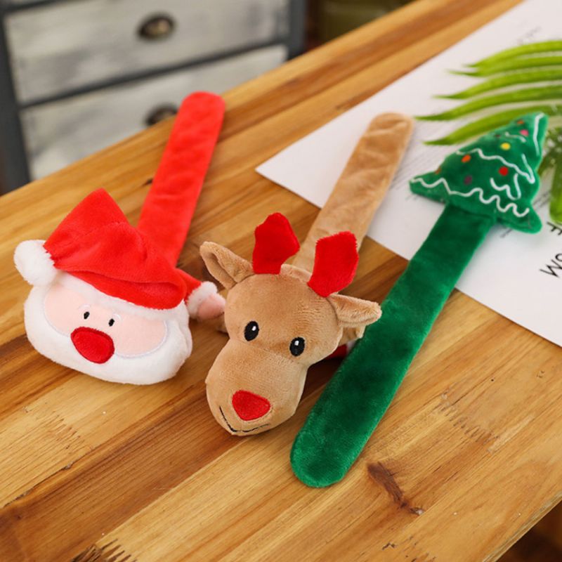 Božićni Ukrasi Elk Krug Za Pljeskanje Dječja Kreativna Narukvica Za Djed Božićnjak Za