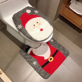 Božićni Ukrasi Toaletni Set Kreativni Raspored Kupaonice Dvodijelni