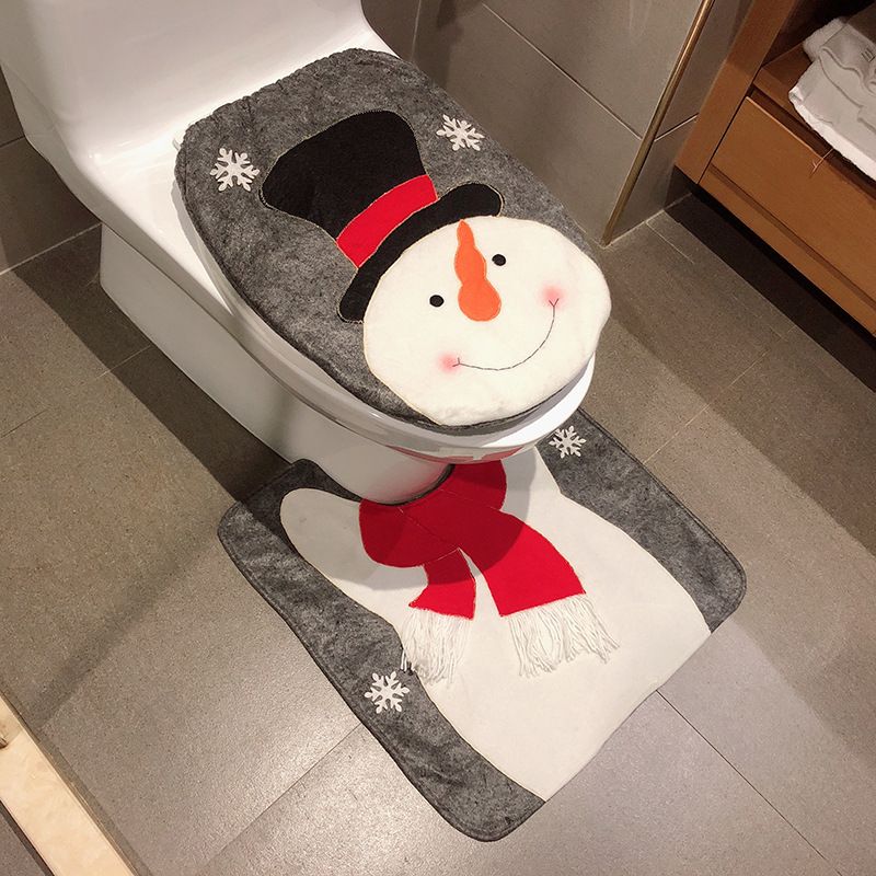 Božićni Ukrasi Toaletni Set Kreativni Raspored Kupaonice Dvodijelni