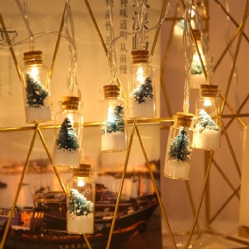 Led Boca Želja Božićno Drvce Kutija Za Baterije Ukrasna Svjetla U Rekvizitima Za Fotografije