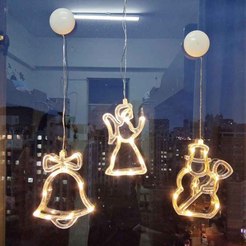 Led Svjetiljke Na Guranje Lampa Za Ukrašavanje Božićnog Drvca Svjetla Za Božićne Festivale Za Zabave U Izlozima Vilinska Svjetiljka Na Baterije