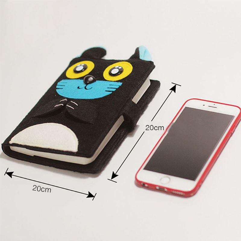 2023 Pet Animal Cover Notepads For Notebooks Printes Creative Korean Cartoon Notebook S Držačem Za Olovke
