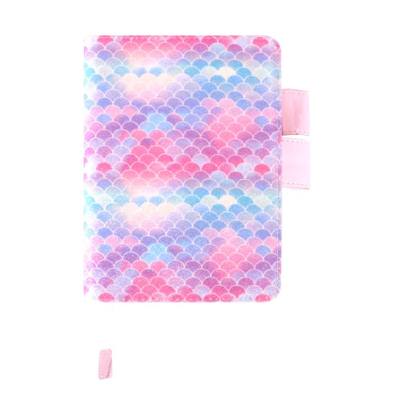 Dopisnice Poklon Ručna Knjiga Za Putovanja Višenamjenska Bilježnica Za Pohranu Kartica Fish Scale Glitter Notebook