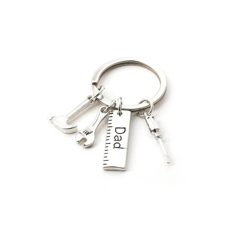 Privjesci Za Ključeve Od Nehrđajućeg Čelika Personalizirani Za Za Njega Serija Tatin Obiteljskih Alata