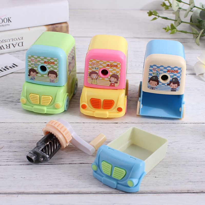 Creative Student Auto Shape Pencil Shapener Cartoon Automatic Pen For Students