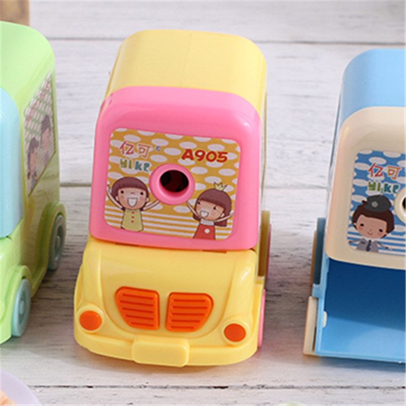 Creative Student Auto Shape Pencil Shapener Cartoon Automatic Pen For Students