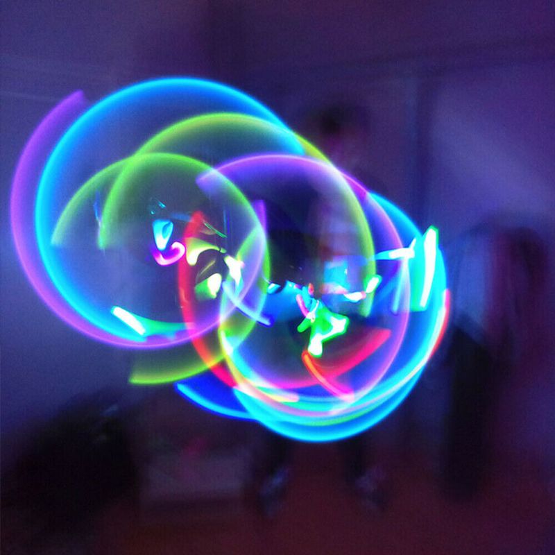 Led Svjetiljka Svjetlo Nunchakus Glowing Stick Vježbanje Izvedba Kung Fu Dance Dodaci Alat Za Ulični Ples