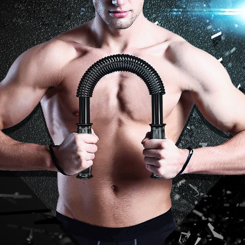 Muški Power Trister Bar Arm & Chest Builder Arm Strength Trainer Vježbač 20~60kg