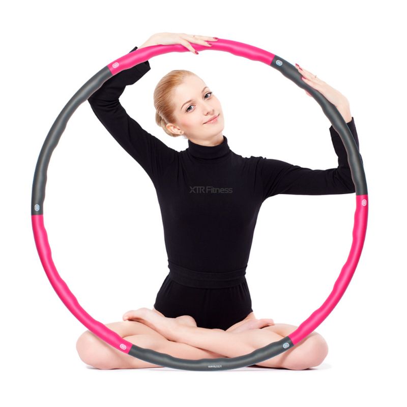 Odvojivi Fleksibilni Pp Obruč Za Vježbanje S Utegom Hula Prstena Za Za Djecu I Odrasle