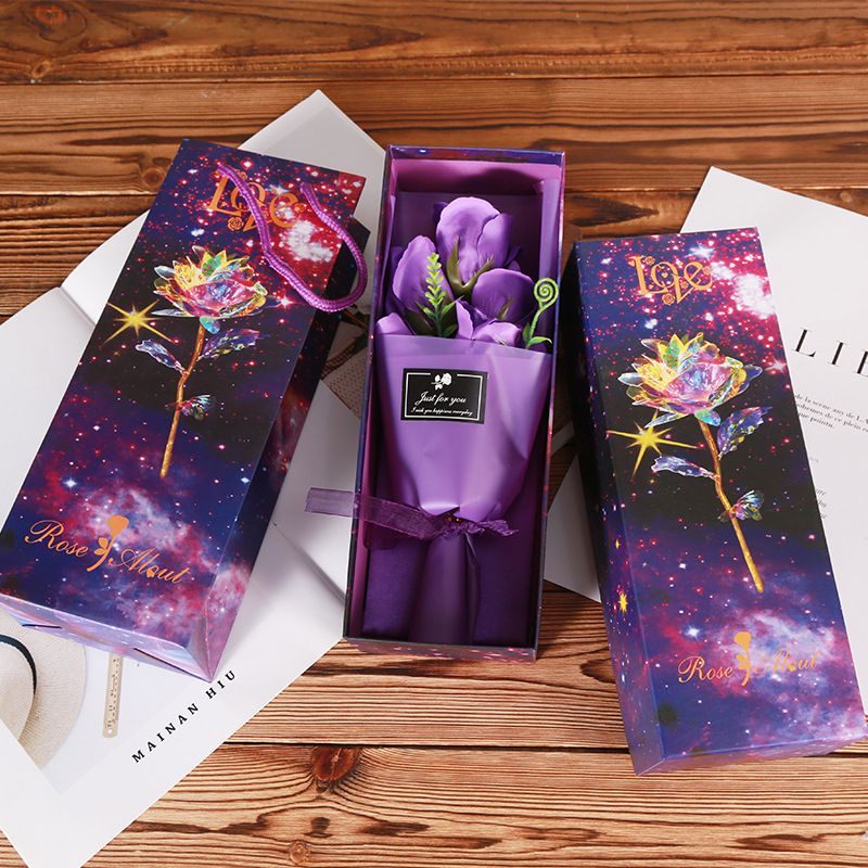 Buket Poklon Kutija Za Dan Učitelja Sapun Ruža Za Valentinovo Kreativni Cvjetni Ručno Izrađeni