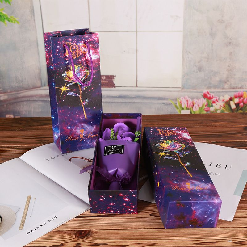 Buket Poklon Kutija Za Dan Učitelja Sapun Ruža Za Valentinovo Kreativni Cvjetni Ručno Izrađeni