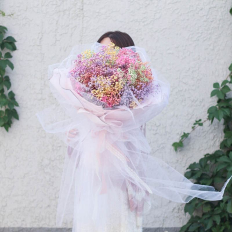 Doroch Konzervirani Cvijet S Knjigom Poklon Kutija Za Valentinovo Suhi Buket Cvijeća Na Dah Djeteta