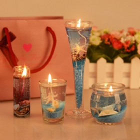 Romantični Set Mirisnih Svijeća Dekoracija Morskih Organizama Rođendanski Poklon Žele Za Valentinovo
