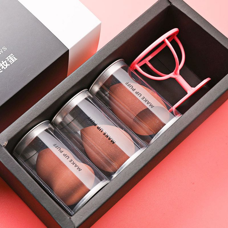 Spužvica Za Puder U Obliku Pudera Za Šminkanje Dry Wet Beauty Blender S Tikvinom Puderom U Kapljice