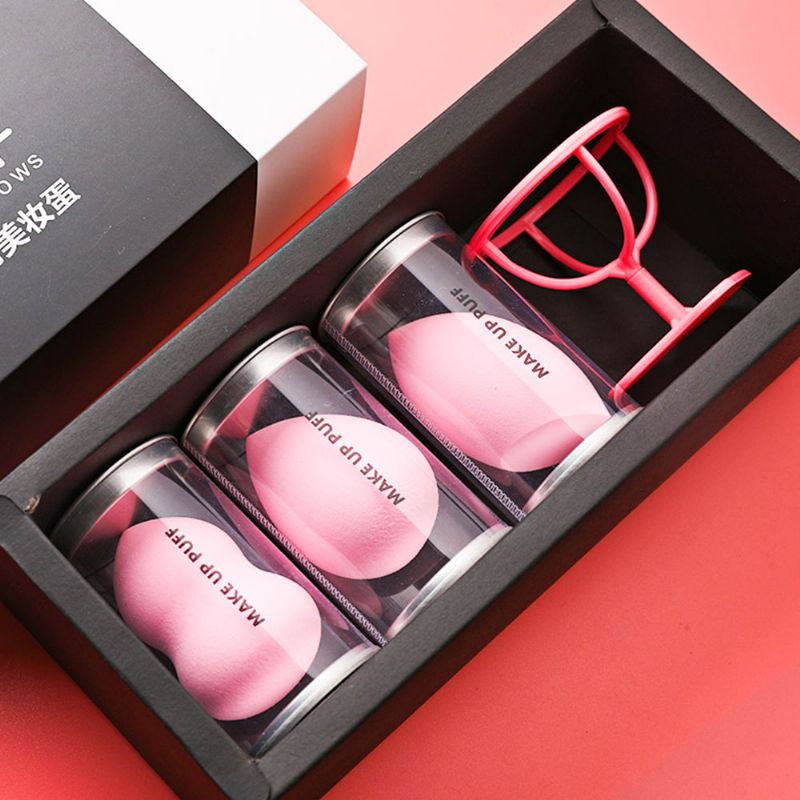 Spužvica Za Puder U Obliku Pudera Za Šminkanje Dry Wet Beauty Blender S Tikvinom Puderom U Kapljice