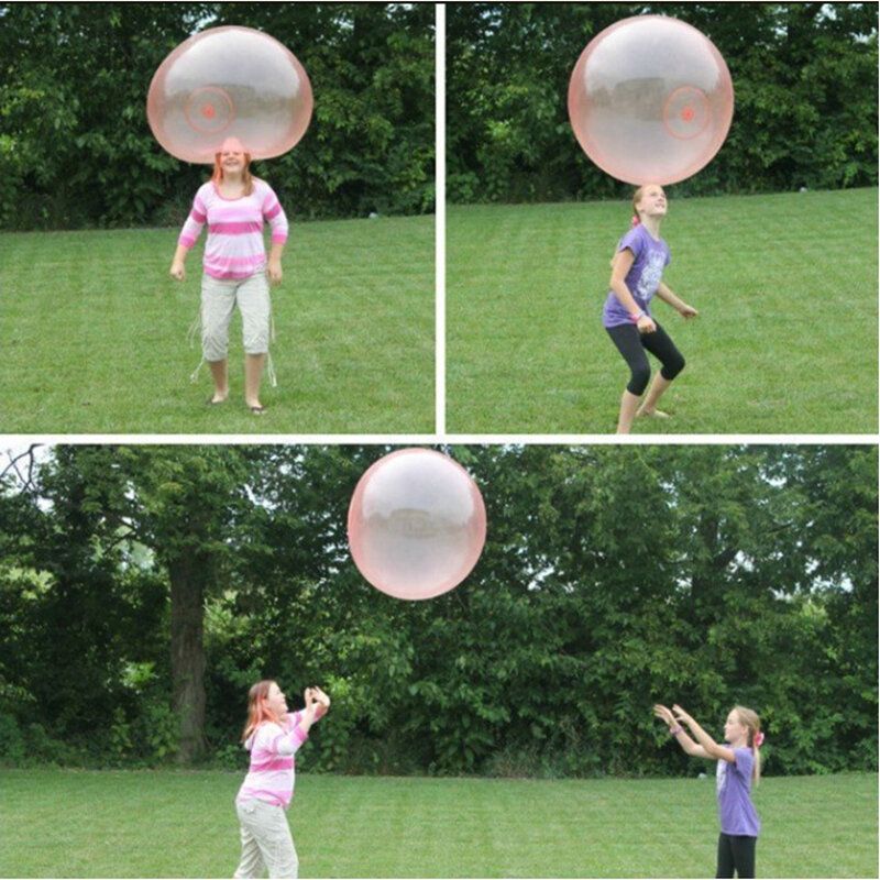 Bubble Ball Balon Funny Toy Balls Kid Transparent Bounc Okrugli Baloni Za Ukrase Za Dječje Aktivnosti Na Otvorenom