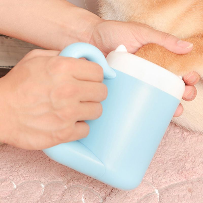 Automatska Plastična Čašica Za Pranje Stopala Za Teddy Mačku Prijenosno Sredstvo Za Čišćenje Mekih Šapa Za Pseće Šape