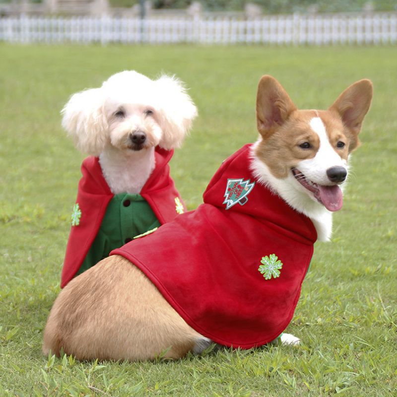 Božićna Odjeća Za Kućne Ljubimce Smiješni Cospaly Set Za Pse Crvenkapicu