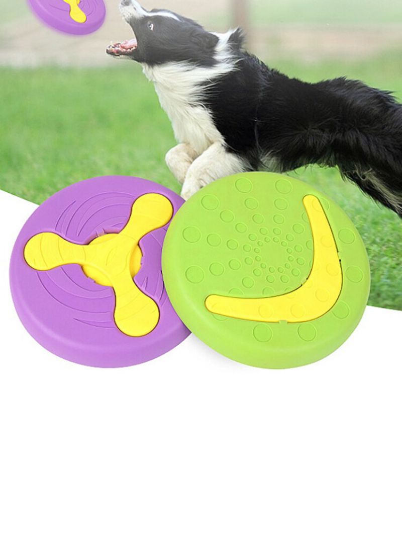 Gumeni Ljubimac Frisbee Igračka Za Pse Može Hraniti Psa Za Obuku Bočne Zdjele Za Uzgoj Životinja