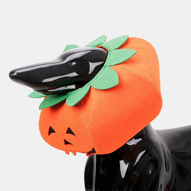 Halloween Pumpkin Dog Dress Up Višenamjenska Ogrlica Za Pse Preobrazbeni Kostim Za Zabavu Za Kućne Ljubimce