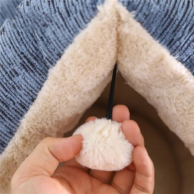 Kućni Ljubimac Pas Mačka Zima Mekana Topla Plišana Vreća Za Spavanje Štene Šator Špiljski Krevet
