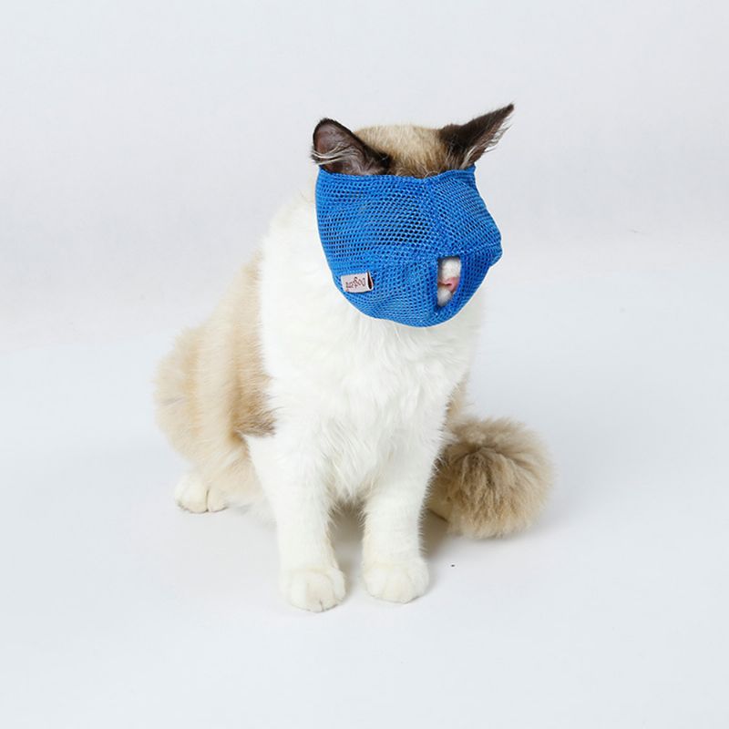 Mačje Njuške Mačka Najlonska Maska Za Lice Alati Za Njegu Kućnih Ljubimaca Za Sprječavanje Ogrebotina I Protiv Ujedanja