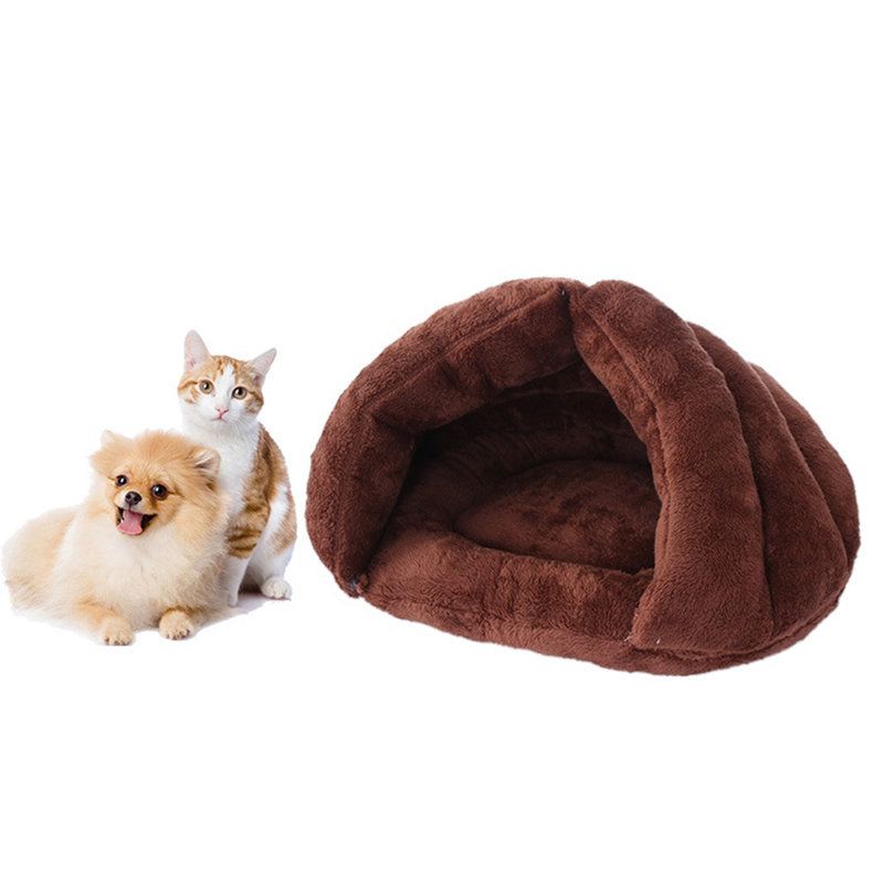 Plišana Zimska Topla Papuča Krevet Za Kućne Ljubimce Pas Mačka Vreća Za Spavanje Kuća U Špilji