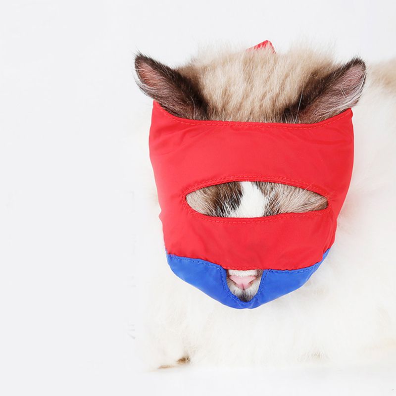 Vodootporne Mačje Njuške Neljepljiva Najlonska Maska Za Lice Alati Za Njegu Kućnih Ljubimaca Za Sprječavanje Ogrebotina Zaštita Od Grizenja