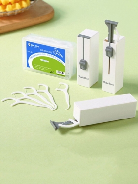1 Pc Prijenosni Automatski Držač Čačkalica Jednokratna Kutija Za Organizator Zubnog Konca Za Čačkalice Štapić Za Zube Alati Za Čišćenje Zuba