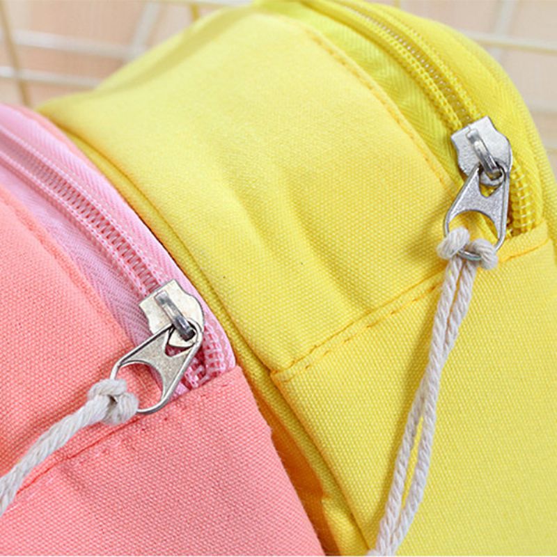 Candy Colours Cotton Lan Kozmetička Torba Zip Organizator Torbe Prijenosni Spremnik Za Pohranu