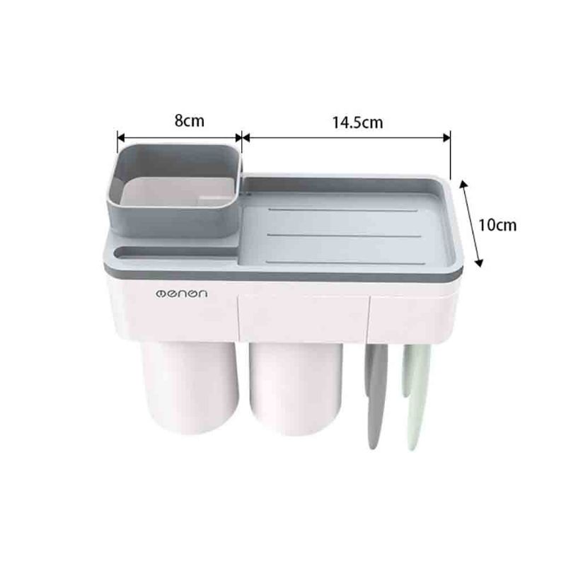 Kreativni Set Čašica Za Četkice Za Zube Set Magnetskih Stalka Za Čašice Za S Dizajnom Naopako Za Izlijevanje Vode