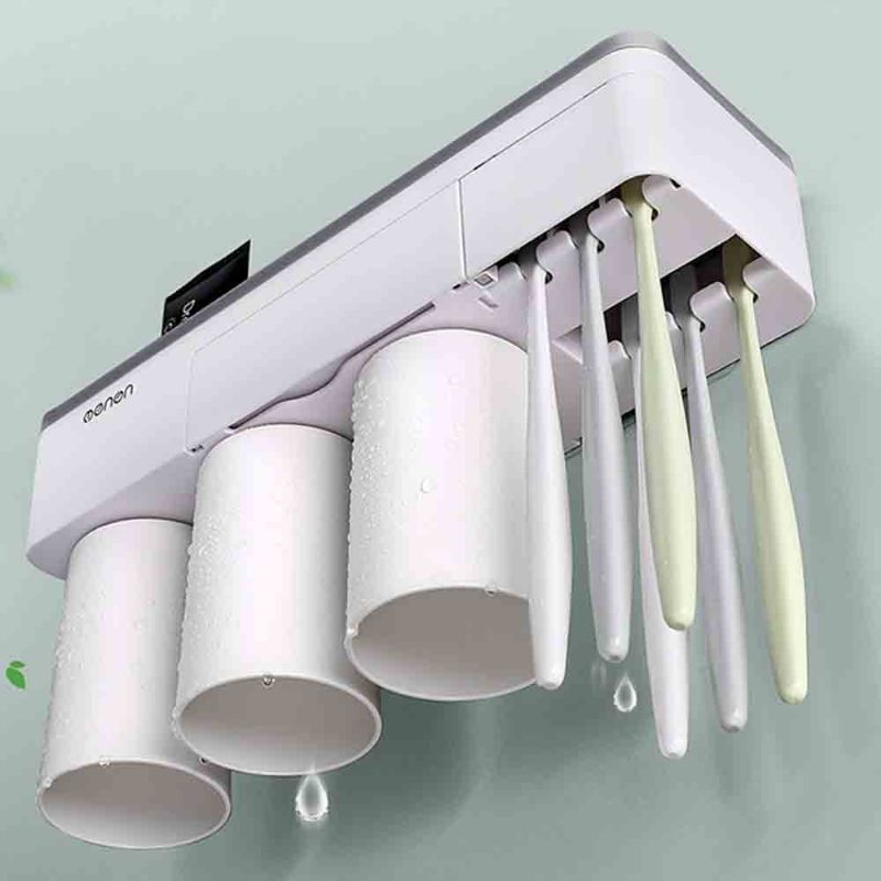 Kreativni Set Čašica Za Četkice Za Zube Set Magnetskih Stalka Za Čašice Za S Dizajnom Naopako Za Izlijevanje Vode