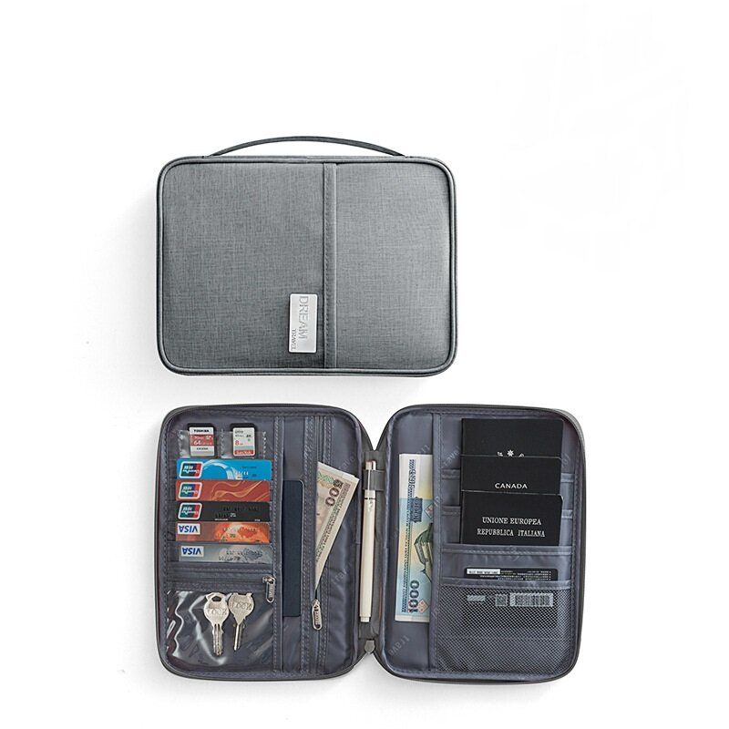 Paket Putovnice Cationic Multi-function Storage Document Package Travel Change Card