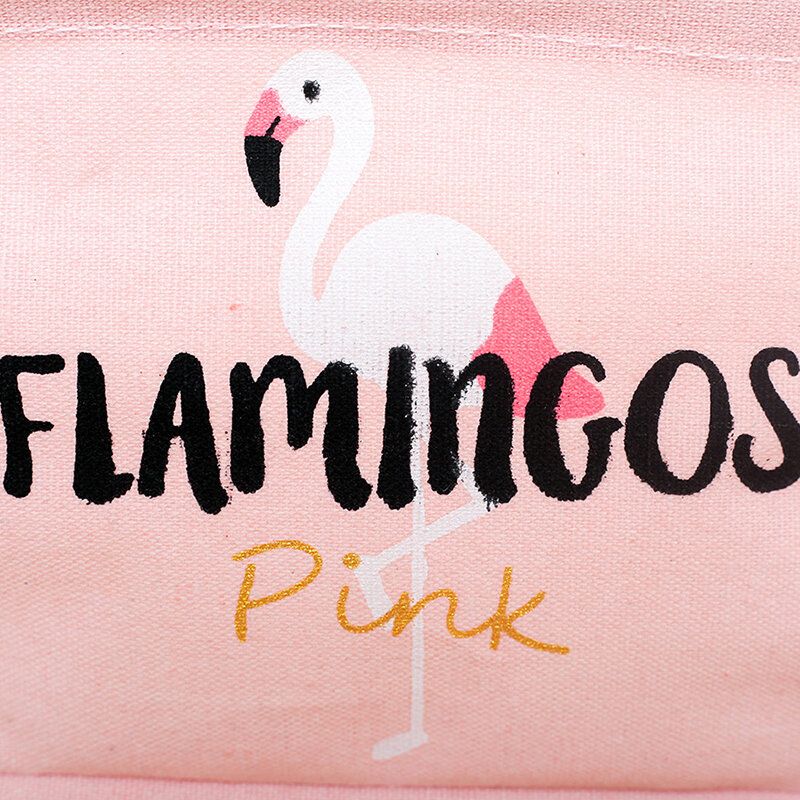 Pamučna Lanena Sklopiva Stolna Kutija Za Pohranu Serije Flamingo