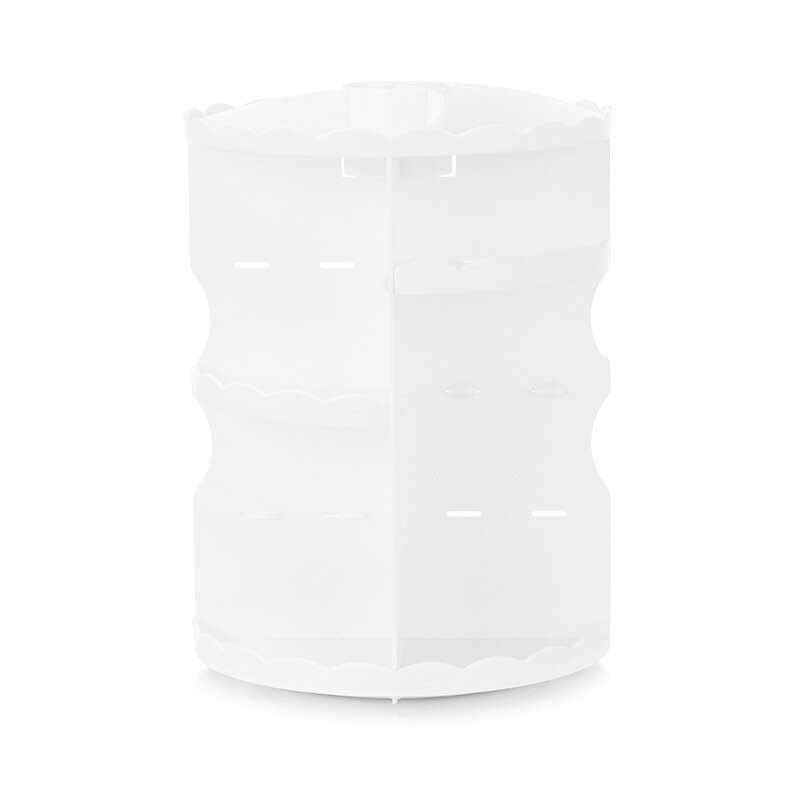 Rotirajući Akrilni Kozmetički Kovčeg Plastična Kutija Za Pohranu Kupaonice Za Njegu Kože