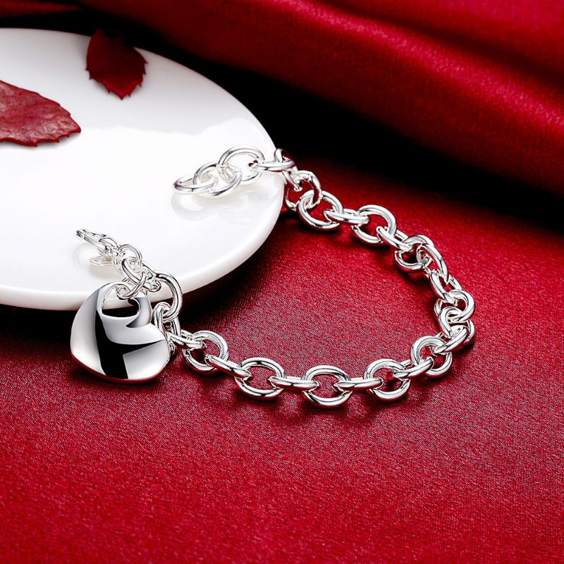 Yueyin Sweet Heart Bracelet Tassel Hollow Narukvica Za Žene Poklon