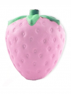 11.5x9.5 cm Kawaii Squishy Strawberry Mekani Telefonski Privjesak Torbe Trake Sporo Raste