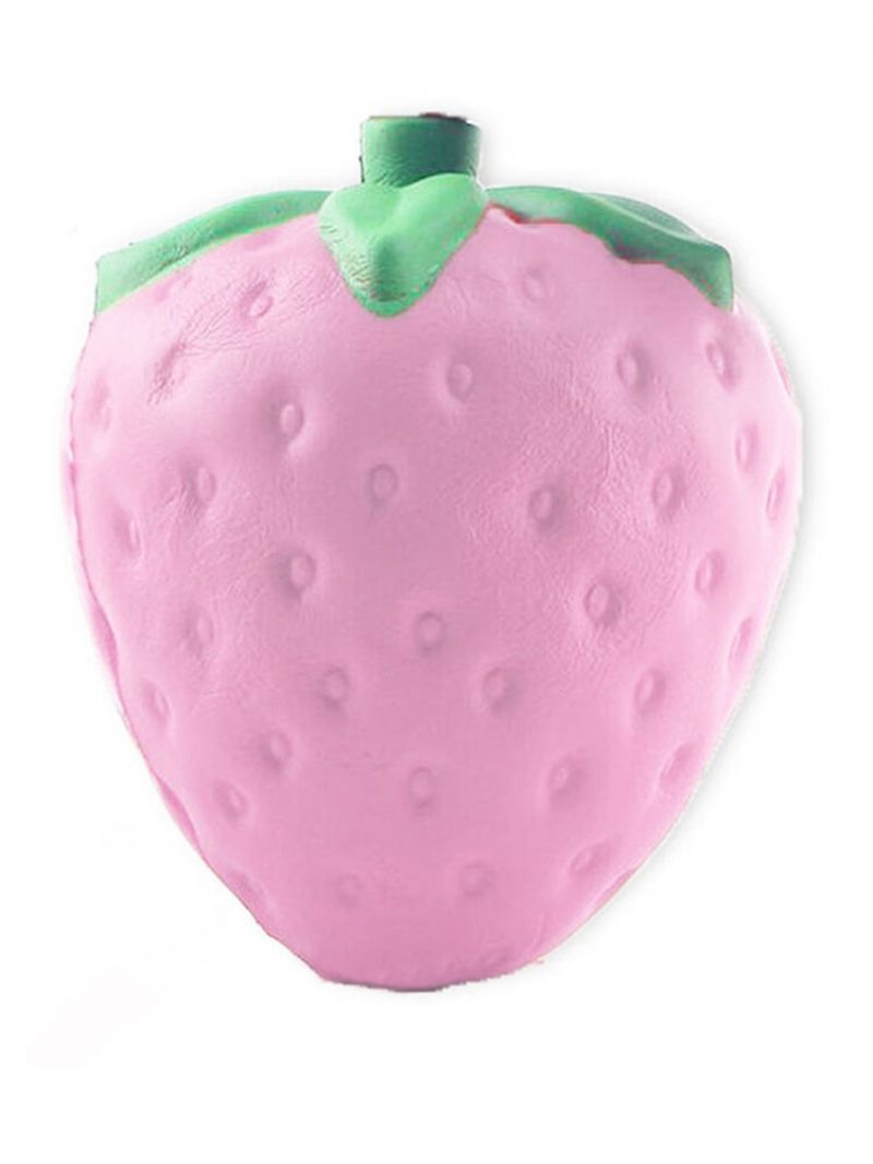 11.5x9.5 cm Kawaii Squishy Strawberry Mekani Telefonski Privjesak Torbe Trake Sporo Raste