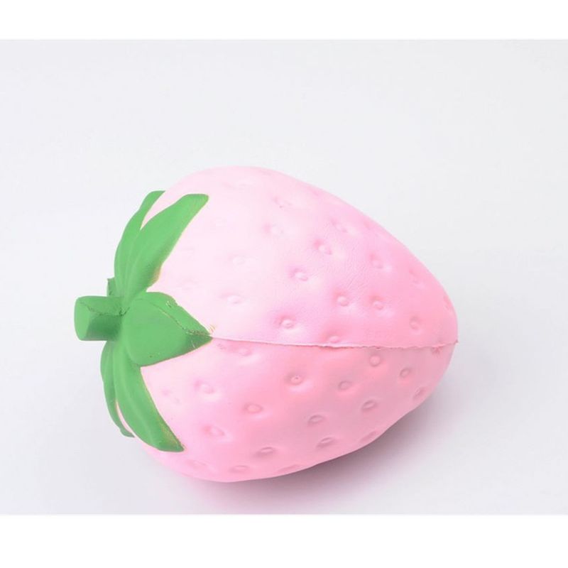 11.5x9.5 cm Kawaii Squishy Strawberry Mekani Telefonski Privjesak Torbe Trake Sporo Raste