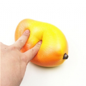 17 cm Giggle Bread Squishy Mango Slow Rising Izvorno Pakiranje Fruit Collection Decor