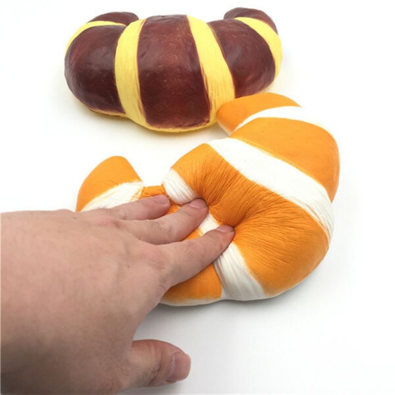 18 cm Squishyfun Jumbo Croissant Squishy Bread Super Slow Rising Squeeze Collection Igračka Zabavni Dar