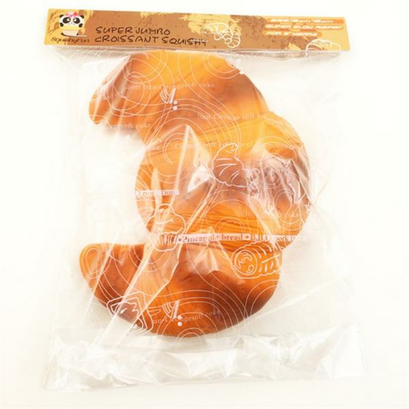 18 cm Squishyfun Jumbo Croissant Squishy Bread Super Slow Rising Squeeze Collection Igračka Zabavni Dar